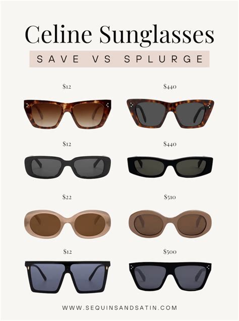 celine glasses fake|5 Best Celine Sunglasses Dupes From Amazon! .